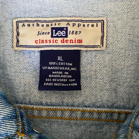 Lee jean Jacket XL - Picture 4 of 5